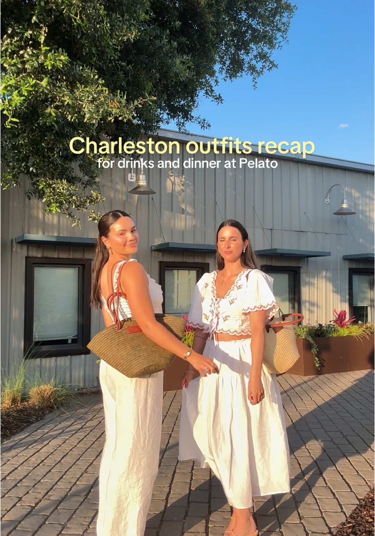 3 days in Charleston outfit recap💗#fyp #charleston #charlestonsc #girlstrip #bestfriend #chs #outfitinspo #styleinspo #outfits #OutfitsOfTheWeek #fashion #dinnerootd #springstyle #summerstyle #travel #traveltiktok #OOTD #minivlog #girls 