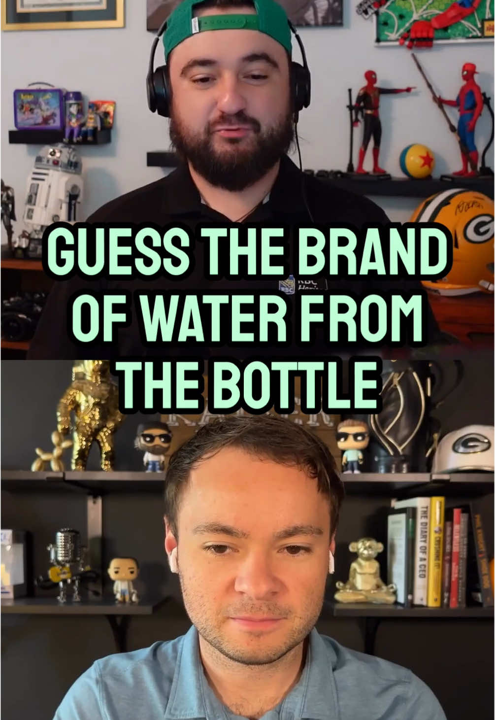 Guess the Brand of Water from the Bottle!💧  #fypage #wate #bottles #trivia 
