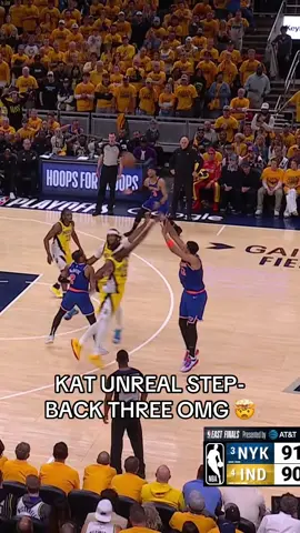 KAT 4TH QUARTER TAKEOVER. 😱🍿 #NBA #basketball #bball #knicks #playoffs 