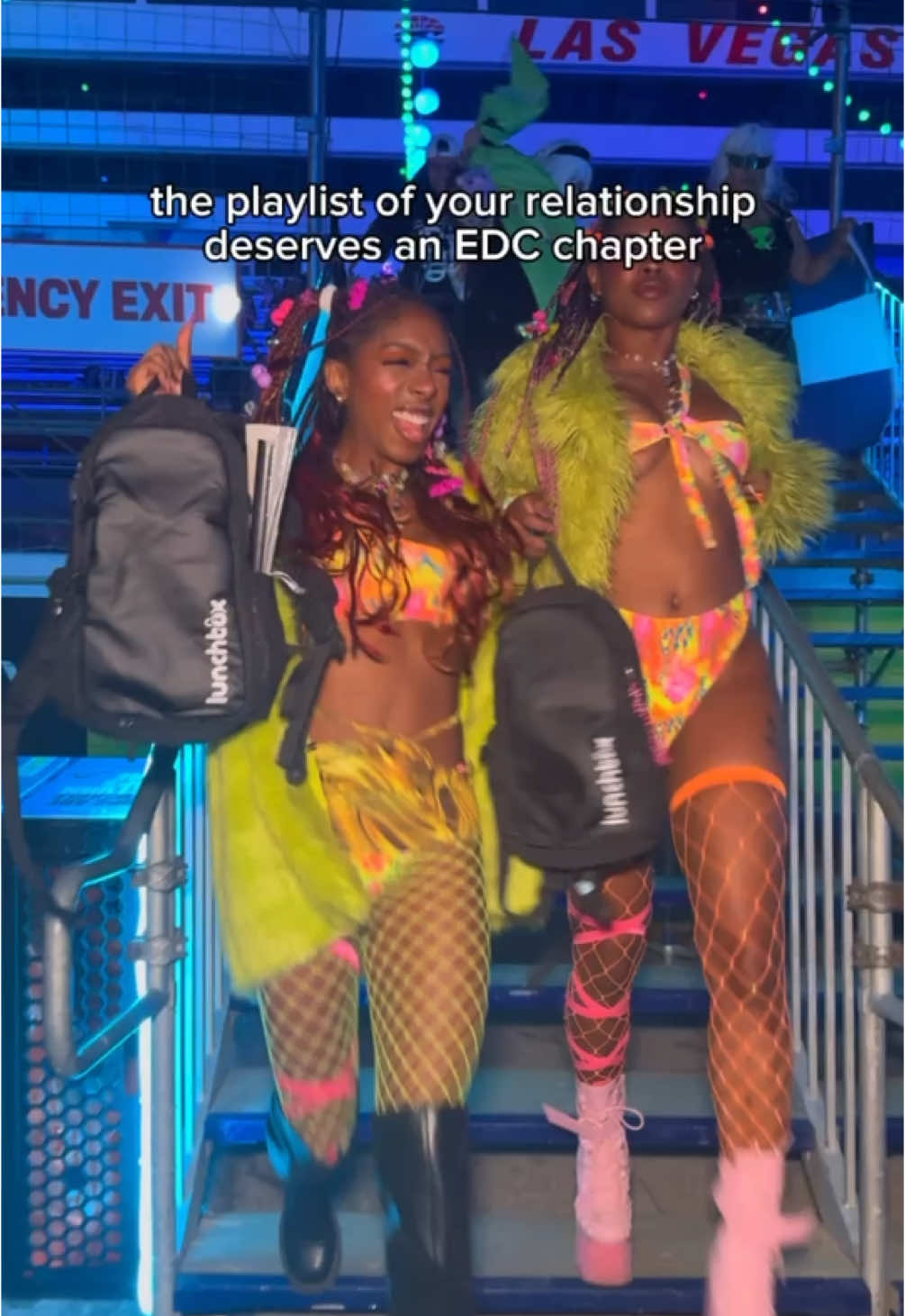 tag the festie bestie or rave bae you’re heading to @edc_lasvegas 2026 with! 🫣 #edclasvegas #edclv 
