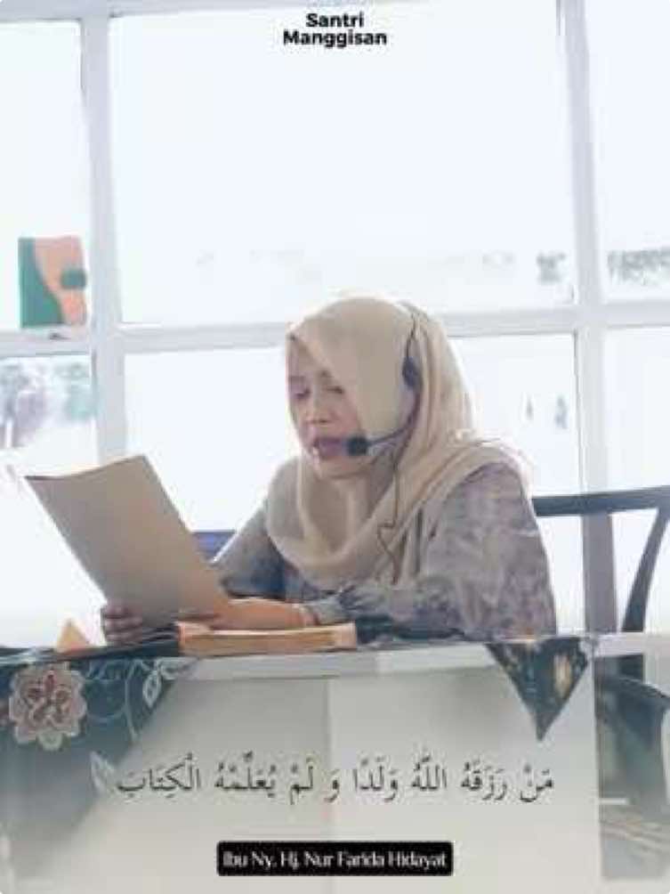 Dawuh Almukarromah Ibu Ny. Hj. Nur Farida Hidayat Dalam Pengaosan Ahad Pon Alumni & Mutakhorijat PP. Al Mubaarok Manggisan Wonosobo, Jawa Tengah #dawuh #dawuhguru #ibu #dawuhulama #pondok #pesantren #pesantrenindonesia #fypage #santriindonesia #pesantrenstory #pondokpesantren #fypp #dawuhkyai #ulama #bunyai #ulamaindonesia #dawuhguru #guru #fypシ゚ #trend #ulamanusantara #santrikeren #santriindonesia #sanwon #ayongaji #ayomondok #pesantrenkukeren #trendingvideo #ngajiyuk 