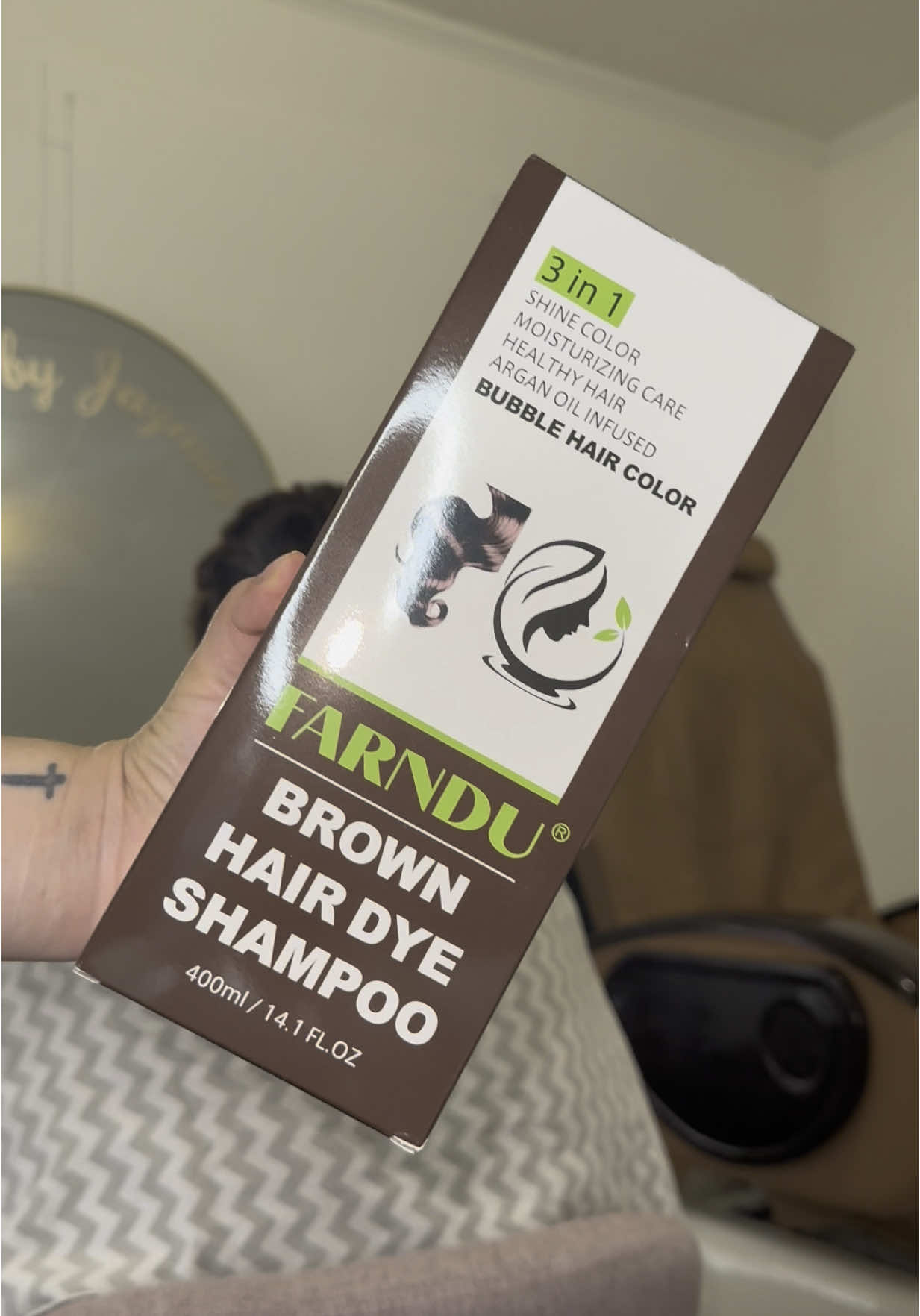 Resultados en 10 minutos😍🥰#hairdyeshampoo #shampoocolor #farndushampoo #hairdye #shampooconcolor #shampoocontinte #paratiiiiiiiiiiiiiiiiiiiiiiiiiiiiiii #cabellohermoso #tiktokshopsummerturnup #dealforyoudays #dealsforyoudays #hairproducts #haircare 