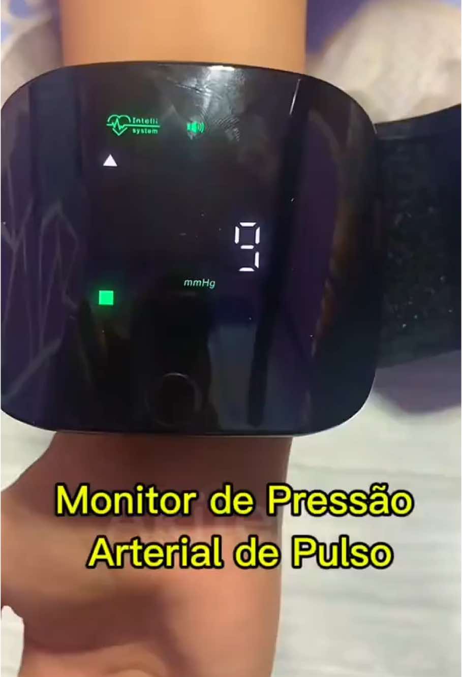 Monitor de Pressão arterial de Pulso #monitor #pressaoarterial #tiktokshop #tiktokshopbrasil #CapCut 