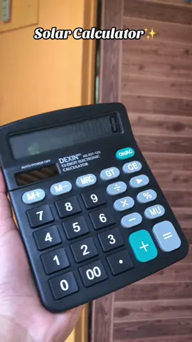 Affordable Solar Calculator✨ #fyp #fypシ゚viral #solarcalculator #calculator #affordablecalculator #sarisaristoreessentials 