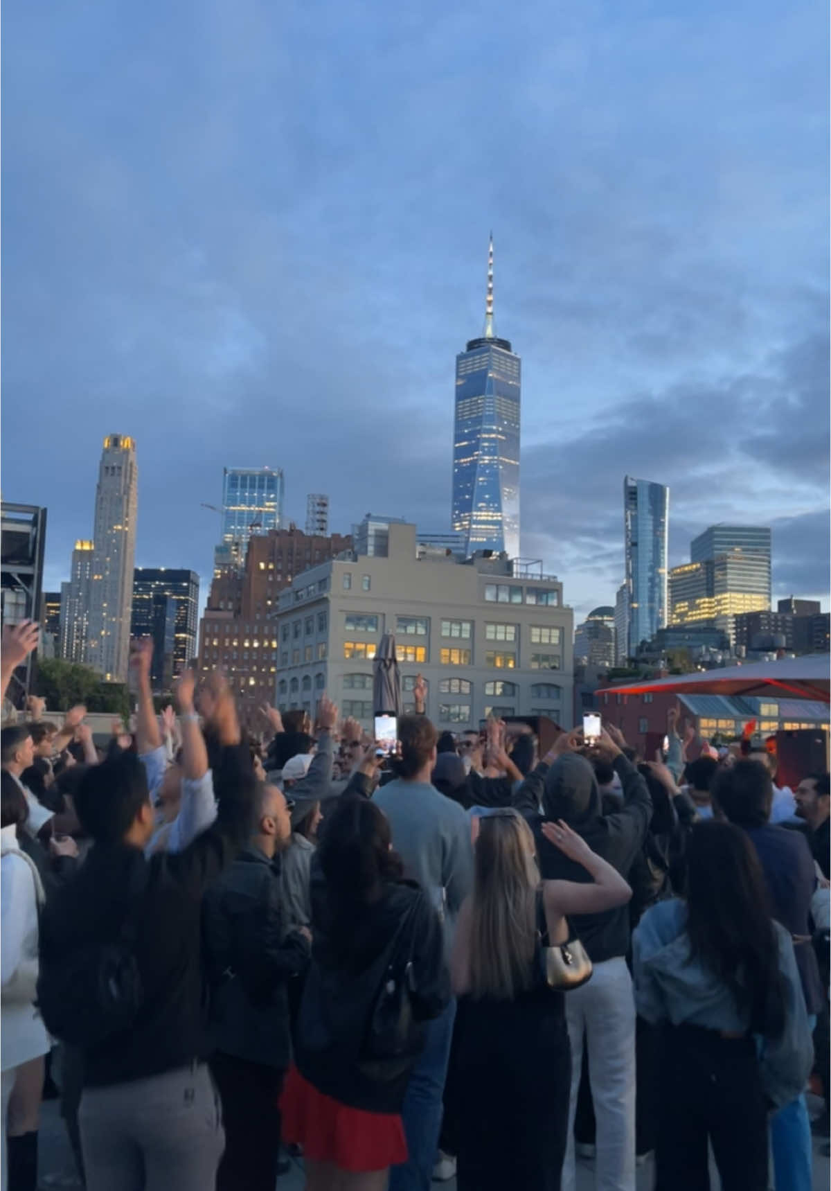 #fyp #newyork #newyorkcity #nyc #tribeca #rooftop #dj 