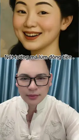 Nét tướng má lúm đồng tiền#suhuongtiktok #nhantuonghoc @Dr hoàng tài @Dr Hoàng Tài 2 
