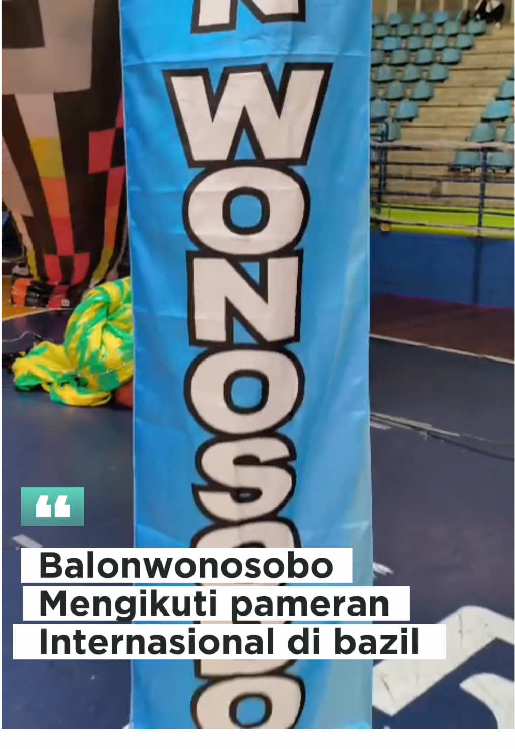 Balonwonosono Mengikuti acara internasional di brazil..@Agam Setyabudi 