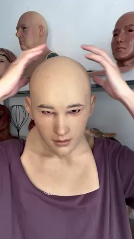 silicone mask #realistic #siliconemask #halloweenmask #mask #cosplay 