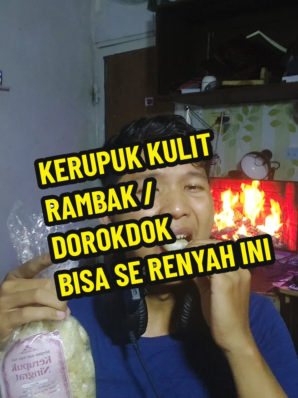 Kerupuk kulit rambak crispy-nya bikin nagih! Sekali gigit langsung krezz! Dorokdok khas rasa gurih pedas, cocok buat cemilan atau teman makan nasi! Ready stok, bisa request level pedas juga! Order sekarang sebelum kehabisan! COD & kirim ke seluruh Indonesia! kerupuk kulit, dorokdok, kerupuk rambak, cemilan pedas, kerupuk crispy, oleh-oleh khas, kerupuk gurih, kerupuk kulit sapi #kerupukkulit #dorokdok #kerupukrambak #cemilanpedas #kerupukcrispy #kerupukviral #cemilanrumahan #kulinerindonesia #cemilankekinian #snackpedas