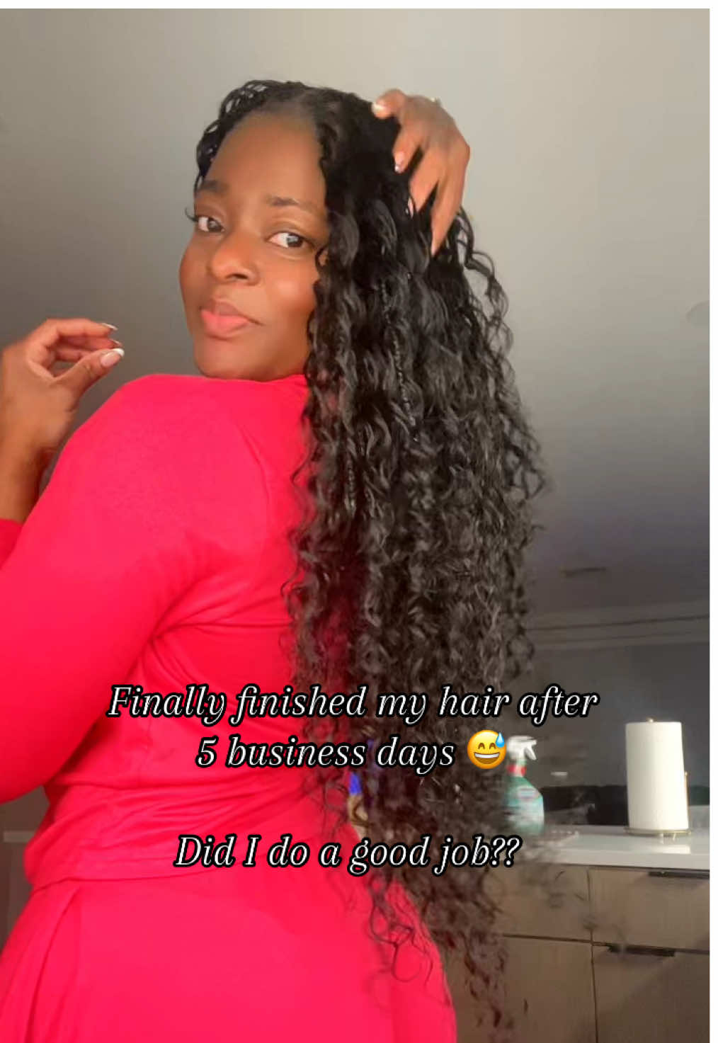 Did it myself #diyhair #fypシ #viral 