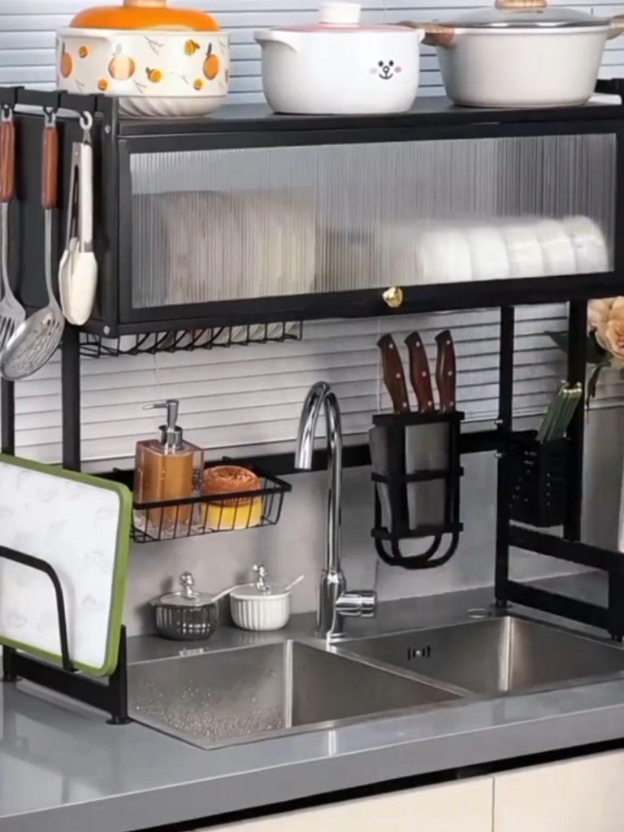 Dishrack cabinet, dish organizer kitchen cabinet #dishrack organizer  #dishrack cabinet #kitchendishcabinet  #dishrackkitchen  #kitchendishcabinet 