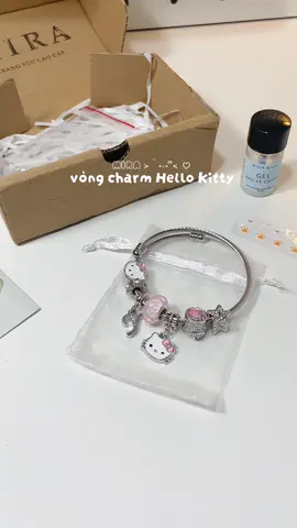 vòng tay Hello Kitty siu xinh #mirastorevn #mirastore #gelbaovecharm #lactaykitty #lachellokitty #vongtay #lactay #jewelrybymira