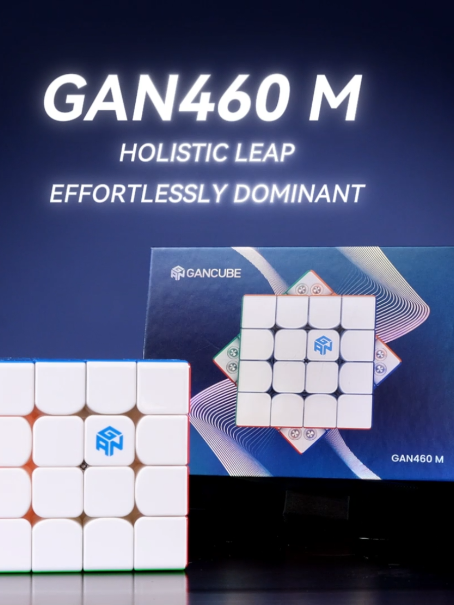 holistic Leap, effortlessly dominant ✨️ GAN 460 M🌟 #gan #gancube #4x4 #fory #cuber #speedcube #magiccube #rubiks 