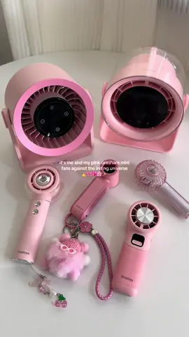 you only want it bc it’s pink 🎀🌸💖✨ #ilovepink #pink #pinkstuff #minifan #turbofan #desktopfan #orashare 
