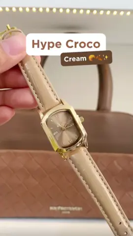Jam Bestseller Estetik👀✨ Hype Croco jam estetik andalan yang jadi Bestseller ni Sofers🤩 Barangnya cepet sold out, jadi buruan di check out sekarang‼🛍 #SophieMartin #Belilokal #WIBGAJIAN #PromoGuncang66 #Rekomendasijamtangan