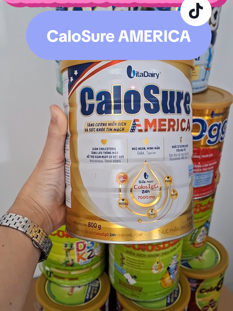 Vitadairy_CaloSure AMERICA Hỗ trợ phục Hồi Sức Khỏe,Hỗ trợ Miễn Dịch.Ngủ Ngon,minh mẫn,Hỗ trợ Cơ_Xương_Khớp,sữa non ColosIgG24h#vitadairy #calosureamerica #cuahangmuoitam #xuhuong #hotrodekhang #miendich #suanon24h #viralvideo #lovetiktok 