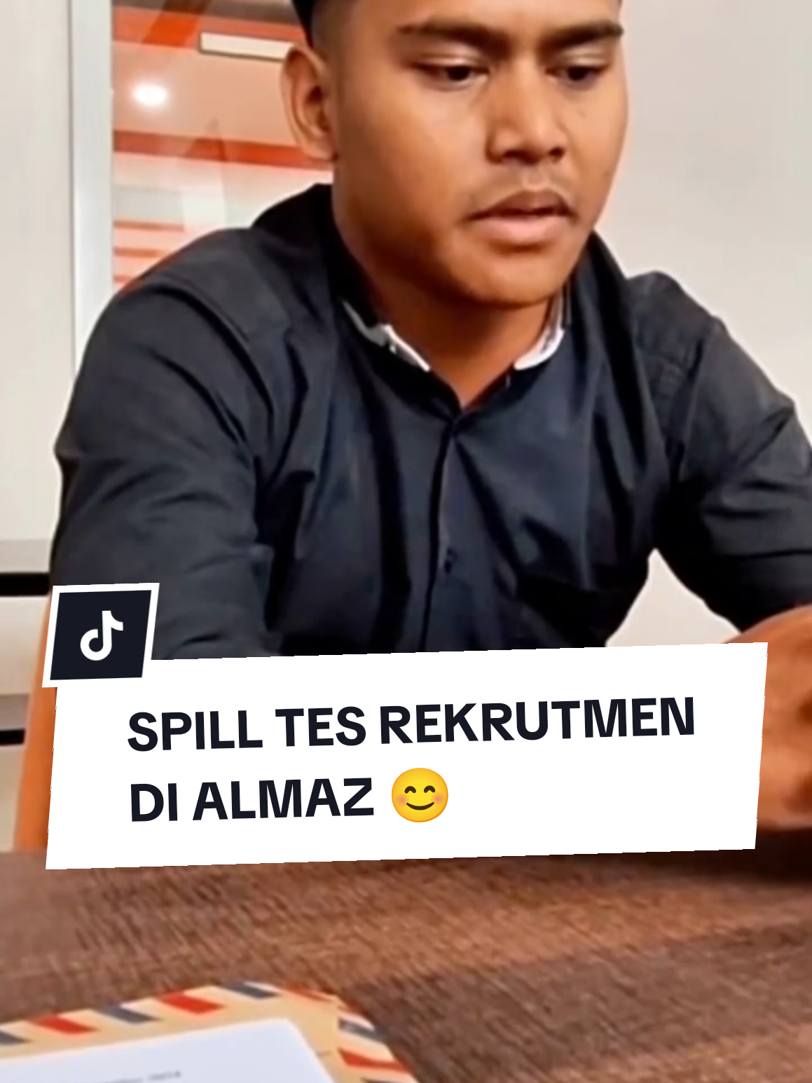 Kira² tes rekrutmennya seperti ini ya pak/bu 🙏😊