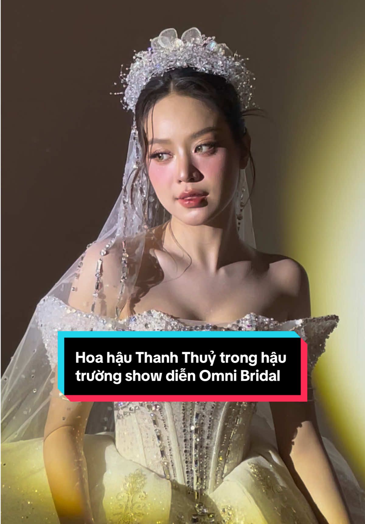 Hoa hậu Quốc tế 2024 Thanh Thuỷ tựa như công chúa tại show diễn Omni Bridal  #ThanhThuy #huynhthithanhthuy #omnibridal #missinternational #xuhuong 