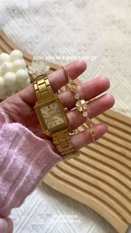 i'm so inlove with this gold jewelry stack!! also sharing my casio gold watch wishlist 🤍🫶🏻 #fyp #foryou #goldjewelry #goldaccessories #goldwatch #goldbracelet #casio #casiovintage #casiowatch #casiogoldwatch #watchforwomen #timecollection 