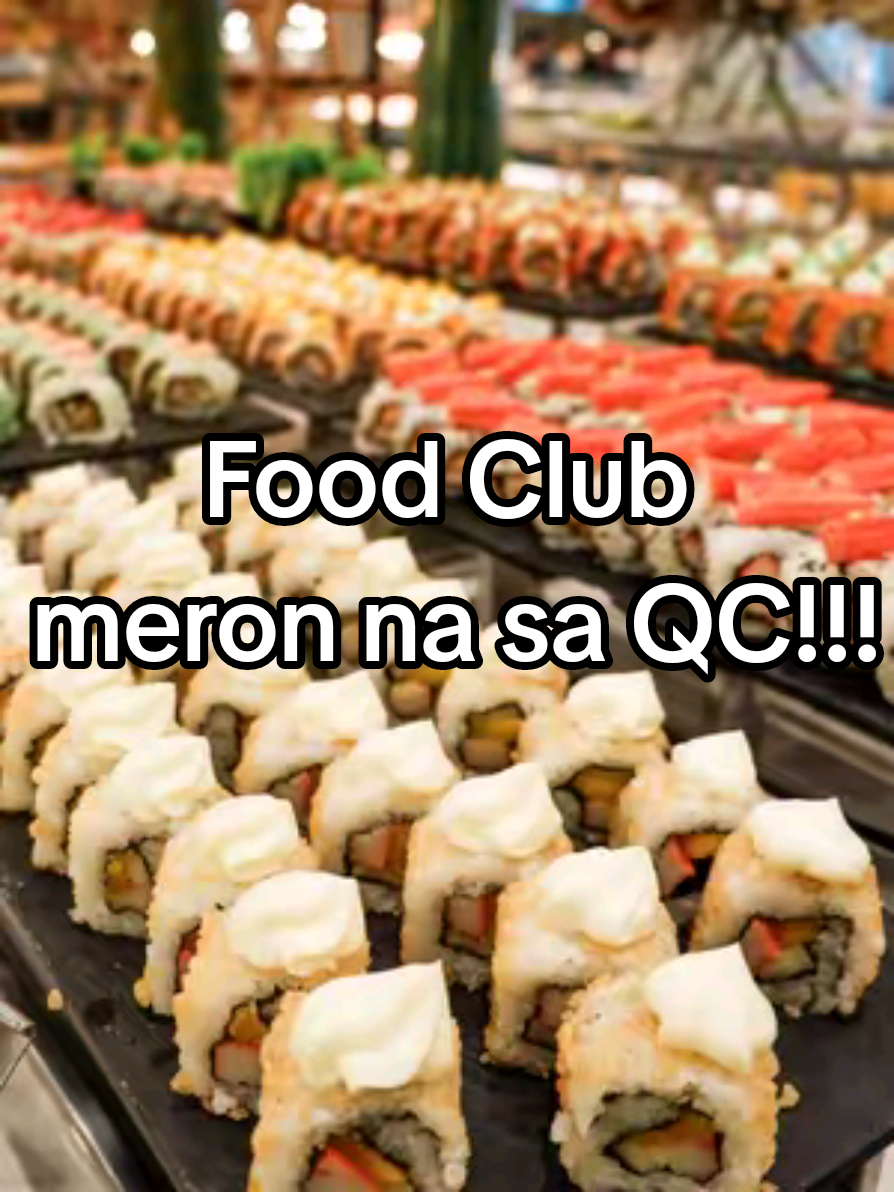This is not a drill. 📣 Yes, meron ng Food Club sa north side ng Metro Manila! Yayyy! mas malapit, kaya mas less travel time at mas madaming time para magfoodtrip. And bilang fave natin ang Food Club, dito ako nagcelebrate ng birthday ko. 🎂 Watch my video para makita mo gaano kaganda ng place na talaga namang mapapakain ka sa dami, at syempre ang ilan sa mga food na meron sila dahil over 100+ international dishes lang naman. 🤩 Open daily Lunch: 11:00 AM - 2:30 PM Dinner: 5:00 PM - 9:00 PM P.S.  Balita ko magoopen din sila sa Festival Mall, Alabang soon! @lovebentures @foodclub_fishermallqc #EMLDigitalMarketingServices #foodclub #foodclubfishermall #fcm #buffet #ahmanieee #aadiaries #AAeats #eeeeeats #foodporn #foodph #spotph #wheninmanila #discovermnl #dmfoodseries #foodie #foodgasm #foodlover