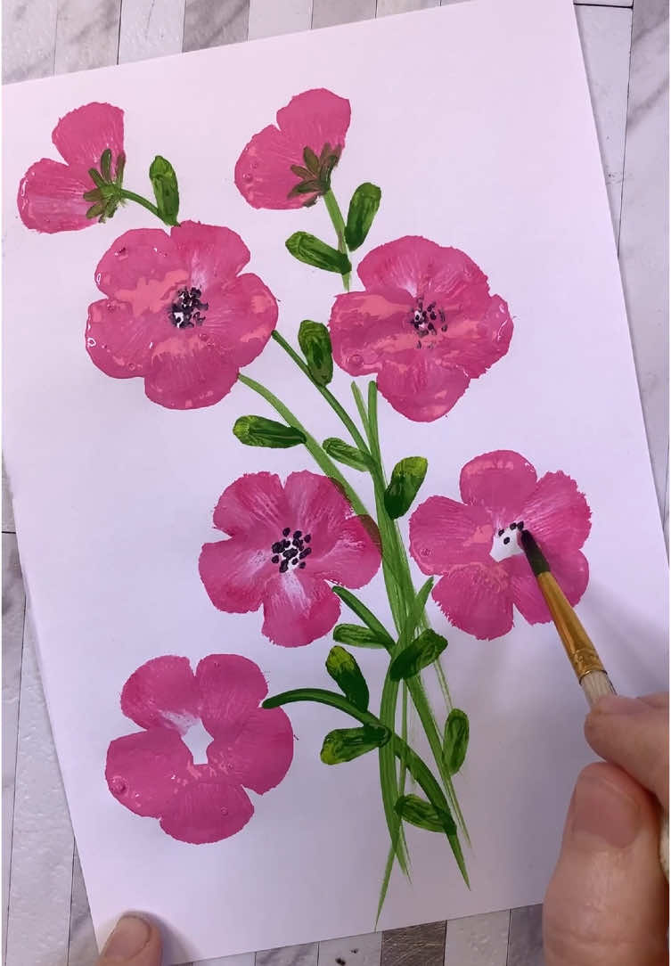 Drawing for kids 🎨child drawing 🌸 paint drawings #drawingwithchildren #childrendrawing #drawingtutorial #simpldrawing #рисованиедляначинающих #малювання #drawingflowers #everythingforchildren #arte 