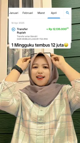 Alhamdulilah jadi gak ninggalin anak di rumah semenjak di bayar jutaan dari tik tok😭 1 Mingguku tembus 12 juta🤑Tanpa live❎ Tanpa stok produk❎ Tanpa keranjang kuning❎  Awalnya nggak percaya pas dicoba eh malah ketagihan sama hasilnya🤭🥰 Belajar caranya yuk? #belajarbareng  #mobileclassbyfearini  #testymonymobileclass 