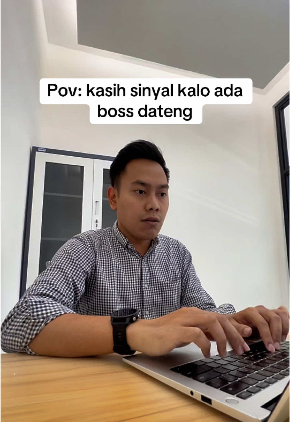 Langsung auto pura-pura rajin 🤓