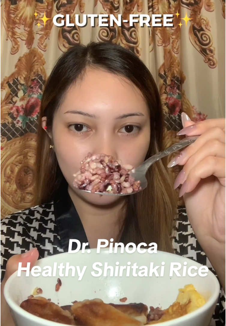 Rice palang ulam na, sarap!🍚 #drpinoca #healthyrice #healthylifestyle #mukbang 