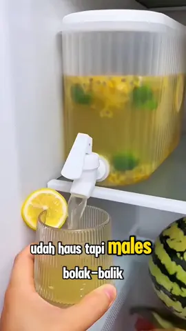 Bikin kulkas makin rapi & minum jadi praktis! 🍊🧊 Dispenser jus 3 liter, tinggal tekan langsung segar~ Wajib punya buat di rumah kamu! 🏠✨ #guncang66spesialgajian  #DispenserKulkas #PerabotRumah #MinumanSegar #JuiceDispenser 