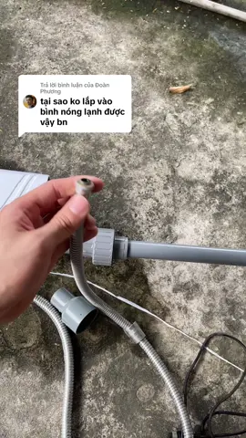 Trả lời @Đoàn Phương tại sao bơm tăng áp mini 24v 200ww Delfino không lắp được vào bình nóng lạnh #maybomtangap #xubuong #maybomnuocducanh 