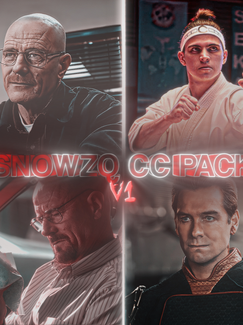 Snowzq CC Pack V1 (6 Presets + Config Topaz AI)  Acesse o link na bio e adquira o seu! #breakingbad #walterwhite #walterwhiteedit #heisenbergedit #viralvideos #aftereffectsedits #editingpack #presetpack #foyoupage