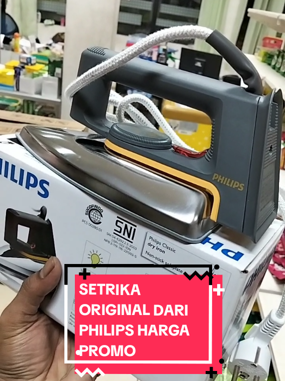 SETRIKA ORIGINAL DARI PHILIPS HARGA PROMO  #setrika #setrikalistrik #setrikaphilips #setrikapakaian #gosokan 