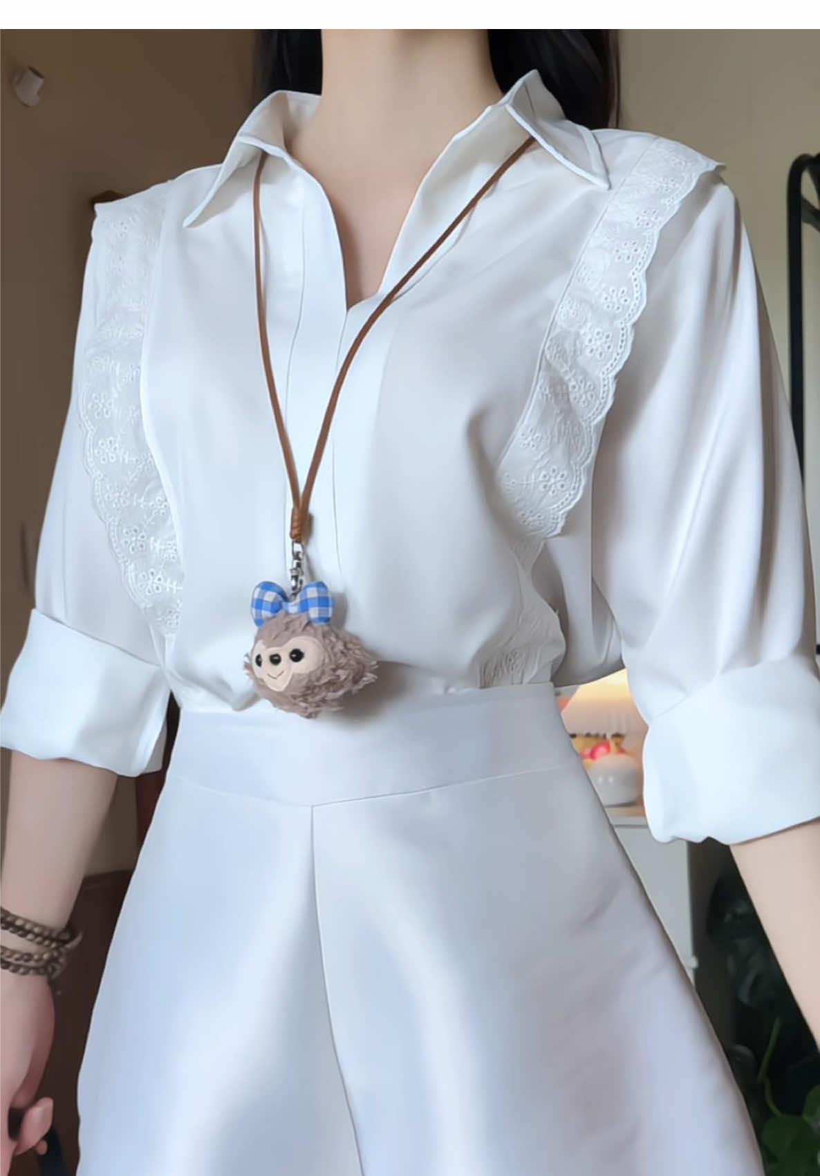 Sơ mi xinh phối viền ren #aokieuhottrend #aosomi #aosominu #sominu #somidaitay #somithietke #somixinh #OOTD #fitcheck #outfitideas #xuhuong #viralvideo #fypシ゚ 