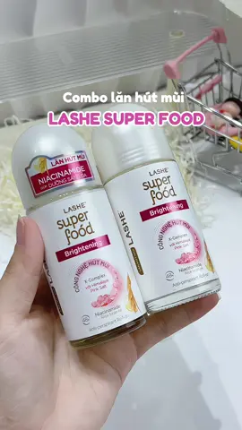 Mua 2 tính 1, lăn hút mùi lashe super food #lanhutmui #lashesuperfood #lankhumui #lankhumuitrangda #nachthom #nachtrang #hoinach #xuhuong #viral #fyp #trending 