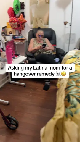 Ask my Latina mom for hangover remedy ☠️🤣@Tameka 💋 #meka_livin #comedy #funnyvideos #hispanicmoms #latinamom #motherdaughter #latinos #latinamomsbelike #fyp #fypシ゚viral #foryoupage #hispanictiktok #viralvideo #parati  