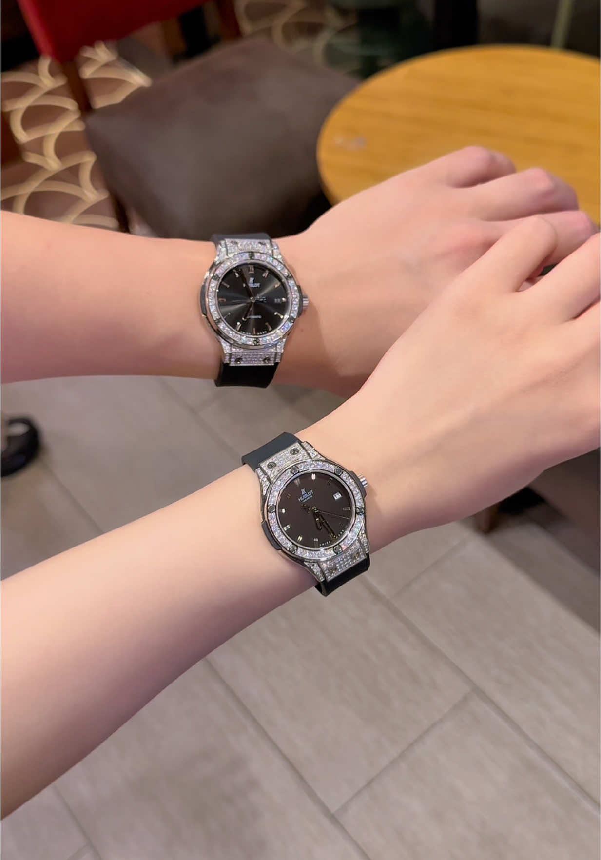 Cặp đôi siêu hot cho ace diện đây😍⌚️#donghodep #donghonuxinh #phudongho #xuhuongtiktok2025❤️🌈✔️ 