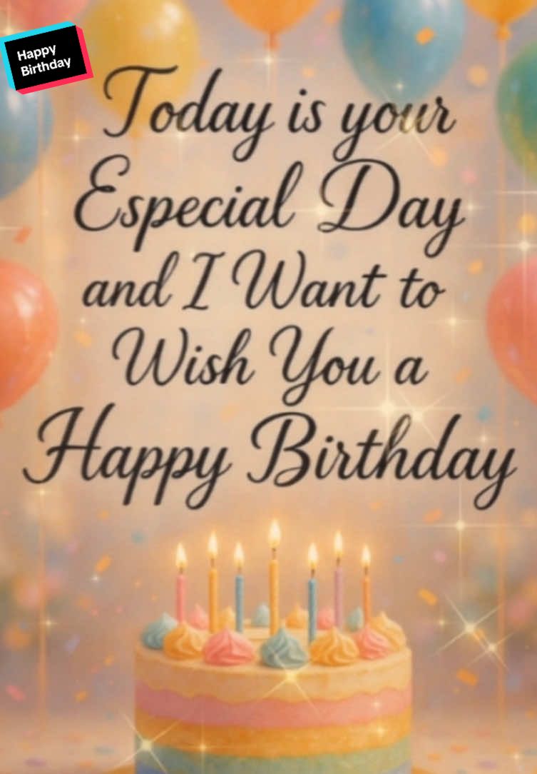 #happybirthday On this page you’ll find the best birthday wishes. Happy Birthday y’all 🥳 🎉Happy Birthday! 🎂 A special message to celebrate your Day🎈  Looking for a beautiful and heartfelt message to wish someone a happy birthday? ❤️ This video is full of sweet words, sincere phrases, and warm wishes that go straight to the heart. Whether it’s for a friend, family member, partner or colleague, here you’ll find the perfect message to brighten that special person’s day. ❤️  📌Includes: ✅ Birthday phrases ✅ Joyful and festive images  ✅ Festive music  ✅ A universal message suitable for men, women or children ⭐️ Perfect for sharing on WhatsApp, social media or simply sending as a virtual surprise.  📱 Don’t forget to subscribe for more special messages, beautiful phrases and personalized videos. #birthday #may #birthdaywishes 