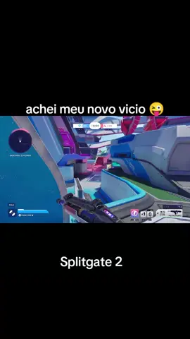 o game ainda tá em beta mas tá maneiro, fps com portais #splitgate #fps #portais 