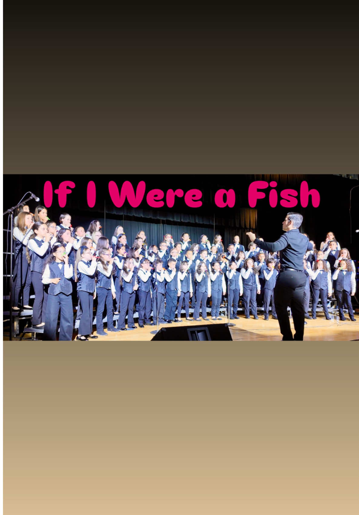 If I Were a Fish - BGEC Elementary Chorus - By @corook & @Olivia Barton (Arranged by: Roger Emerson) #ifiwereafish #carook #oliviabarton #cover #song #singing #chorus #choir #kazoo 