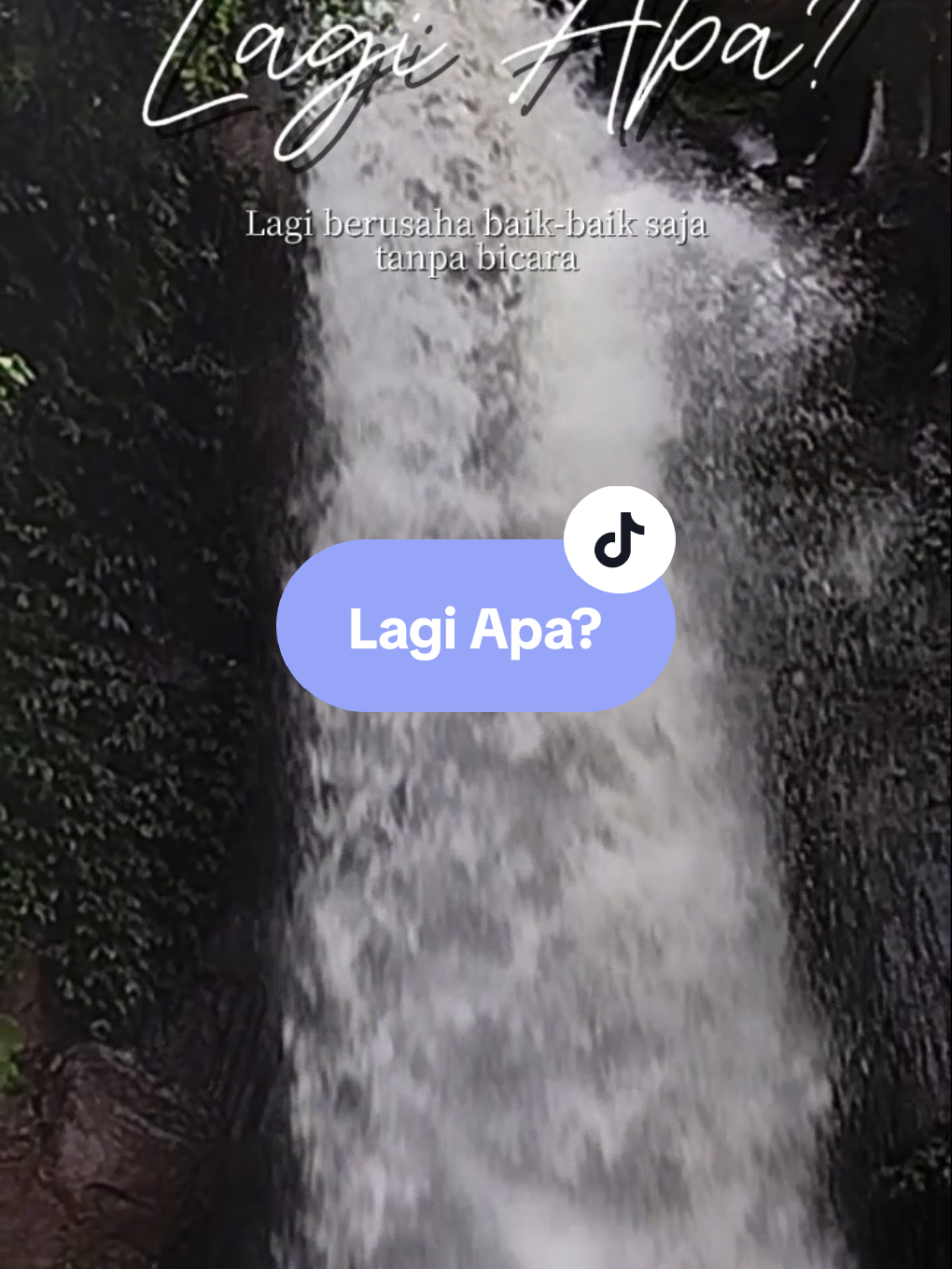 Meski bergemuruh, tapi tetap indah dan menenangkan... #CapCut #talun #cobantalun #coban #alam 
