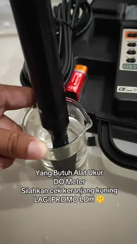 Rekomendasi do meter akurat. #dometer #belinyadikeranjangkuning #alatukur #do #disolvedoxigen #cekairminum #cekdo #tambakairtawar 