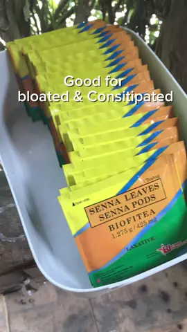 Bye bloated Tummy🤩 #sennaleaves #sennapods #biofitea #tea #goodforbloatedtummy #goodforconsitipated #fyp #viral 