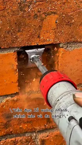 Dụng cụ đục lỗ vuông đa năng, giúp cắt lỗ chính xác, nhanh chóng cho hộp nối dây điện 86 loại. Thép cao cấp, răng trapezoidal mới tăng độ bền và hiệu quả. Tay cầm công thái học, thoải mái khi dùng lâu dài. Lý tưởng cho thợ điện, DIY, khoan tường, đá, gạch. Đặt ngay để nhận ưu đãi giảm 20% và freeship tận nơi! #DucLoVuong #DungCuDucLo #DungCuDien #DoDungDien #KhoanLoVuong #DoDucLoDien #DoDungDienGiaDung #Toolst #DIYTools #CongCuDien #Freeship #GiamGia #DoDucLoVuong #ThietBiDien