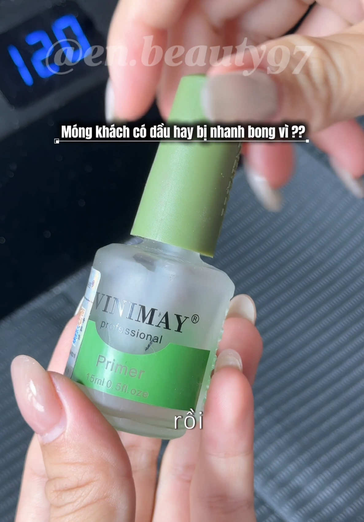 Kiềm dầu VINIMAY#enbeauty #nail 