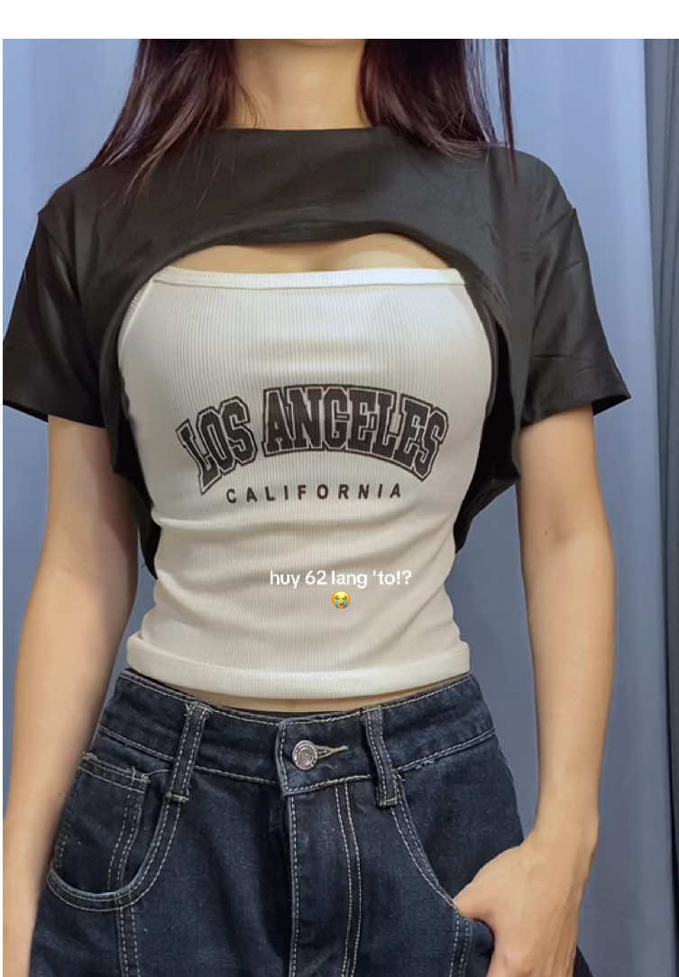 i'm speechless. ang ganda!!  #croptop #2in1top 
