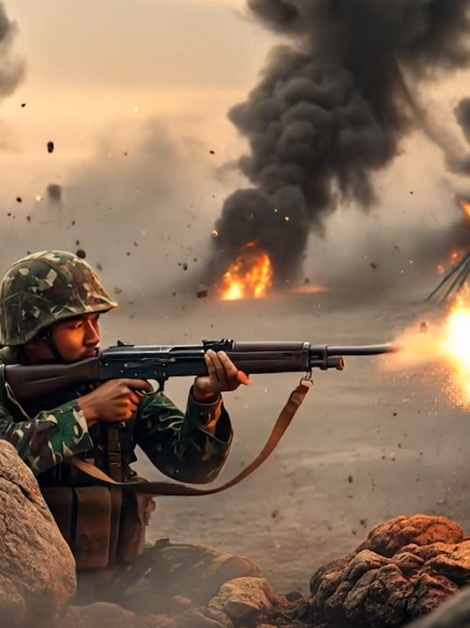 WAR ZONE, the battle of ai  #warzone #soldiers #gun #battle #tentara #mortars #ai 