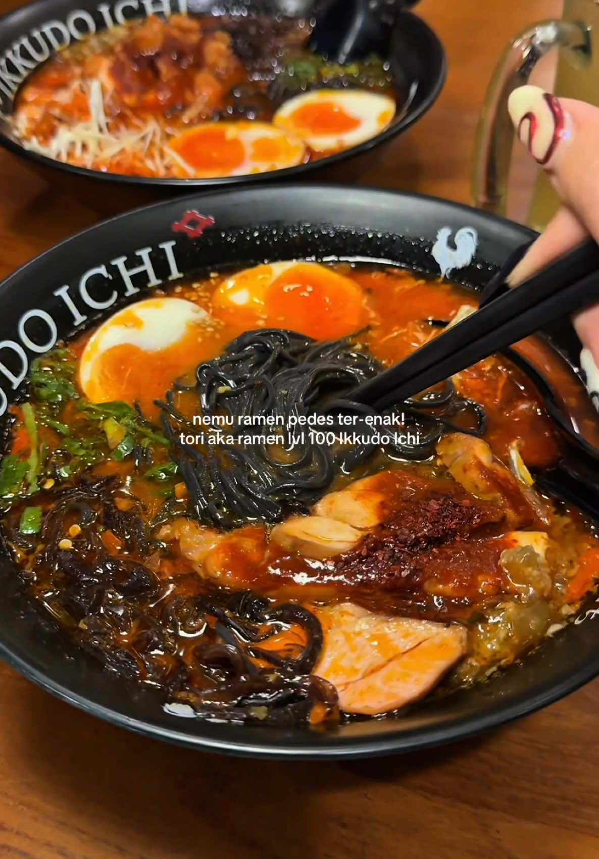 aaaa pasti kalo bm ramen pedes bakal makan ini terus si.. #ikkudoichi #ramenenak #ramenpedas #rekomendasiramen #ramentangsel #ramenjakarta #ramenikkudoichi 