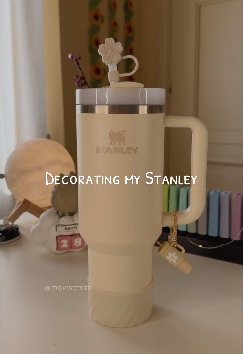 In love with the result🥹 #StanleyCup #stanley #stanleytumbler #tumbler #stanleyaccessories #strawcover #waterbottle #aesthetic #aestheticfinds #accessories @Stanley Europe @Stanley Brand 