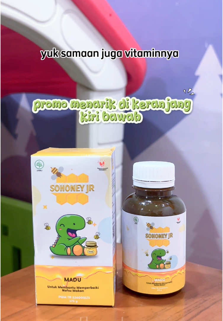Bersyukur banget udah nemu vitamin yang cocok pake madu dari @sohoney_jr 🥹🫶🏻 #sohoneyjr #sohoney_jr #nafsumakananak #solusianakgtm #vitaminanak #vitaminsohoneyjr #anakmakanlahap #anaklahapmakan #bayilucu #anakgtm #gtm 