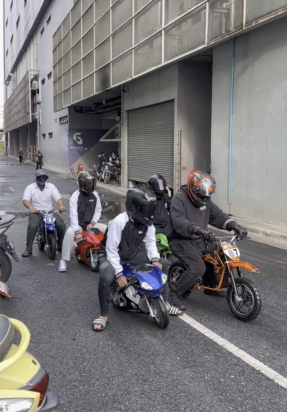 กลุ่มผมชื่อ small bike #spiderx1 #มอไซค์จิ๋ว #มอกรุงเทพ 